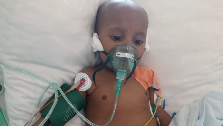 Surgery for Idris β congenital heart disease (TGA)