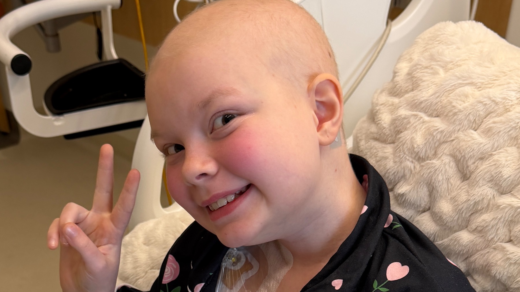 Help Kinslee fight leukemia